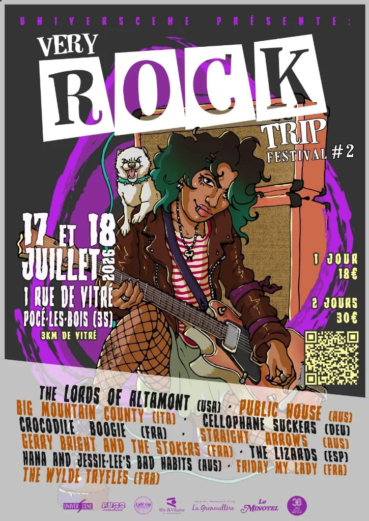 affiche du Very Rock Festival #2