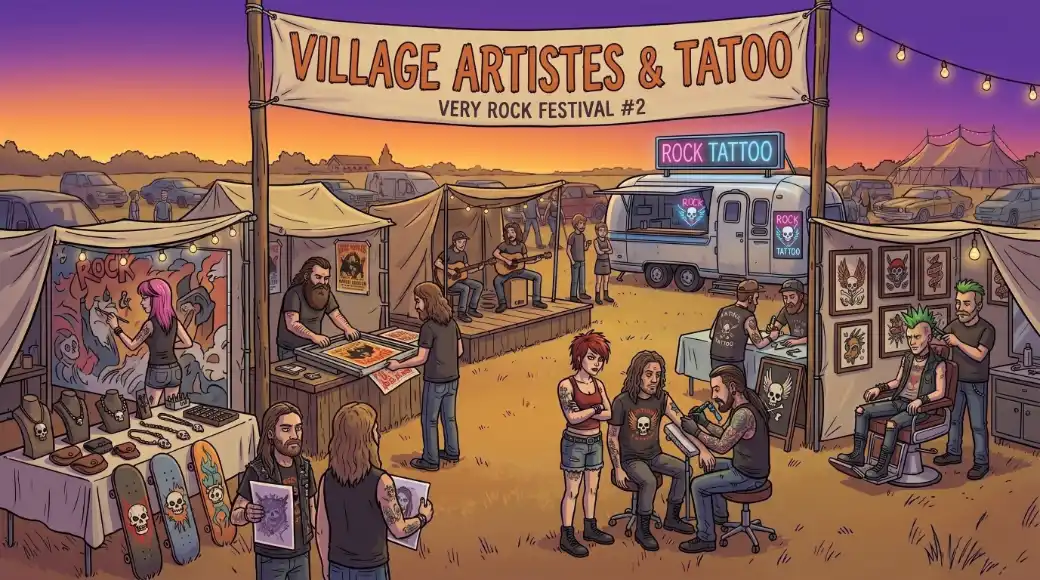 village artiste et tatoo